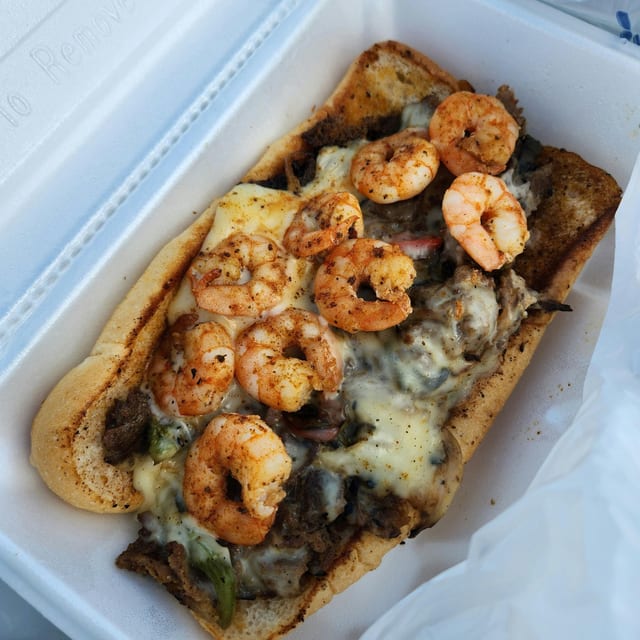 Large Shrimp Philly (Deen’s Style).