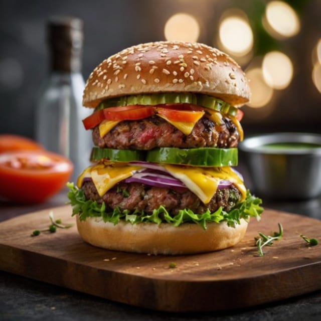 Double Flash Burger.