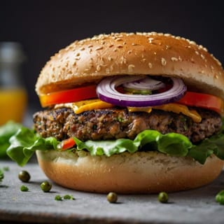 Shroom Vegan Burger