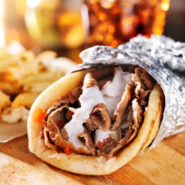 Gyro Sandwich.