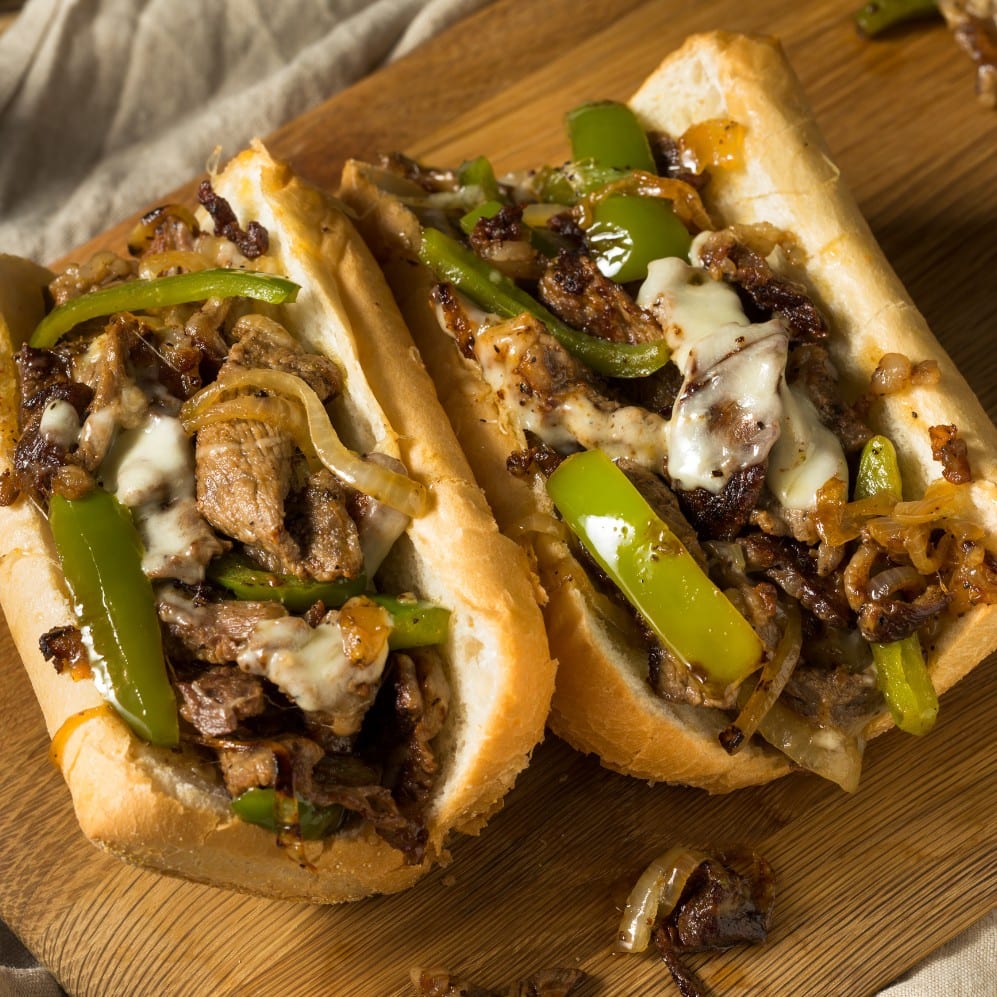 Large Deen's American Philly.