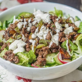 Cheesesteak Salad